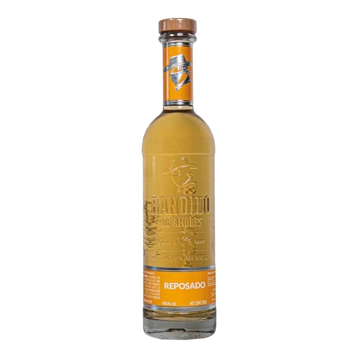 BANDIDO DE AMORES REPOSADO TEQUILA  750 ML