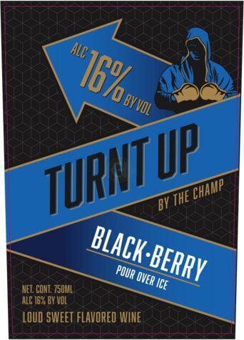 TURNT UP BLACK BERRY 750 ML