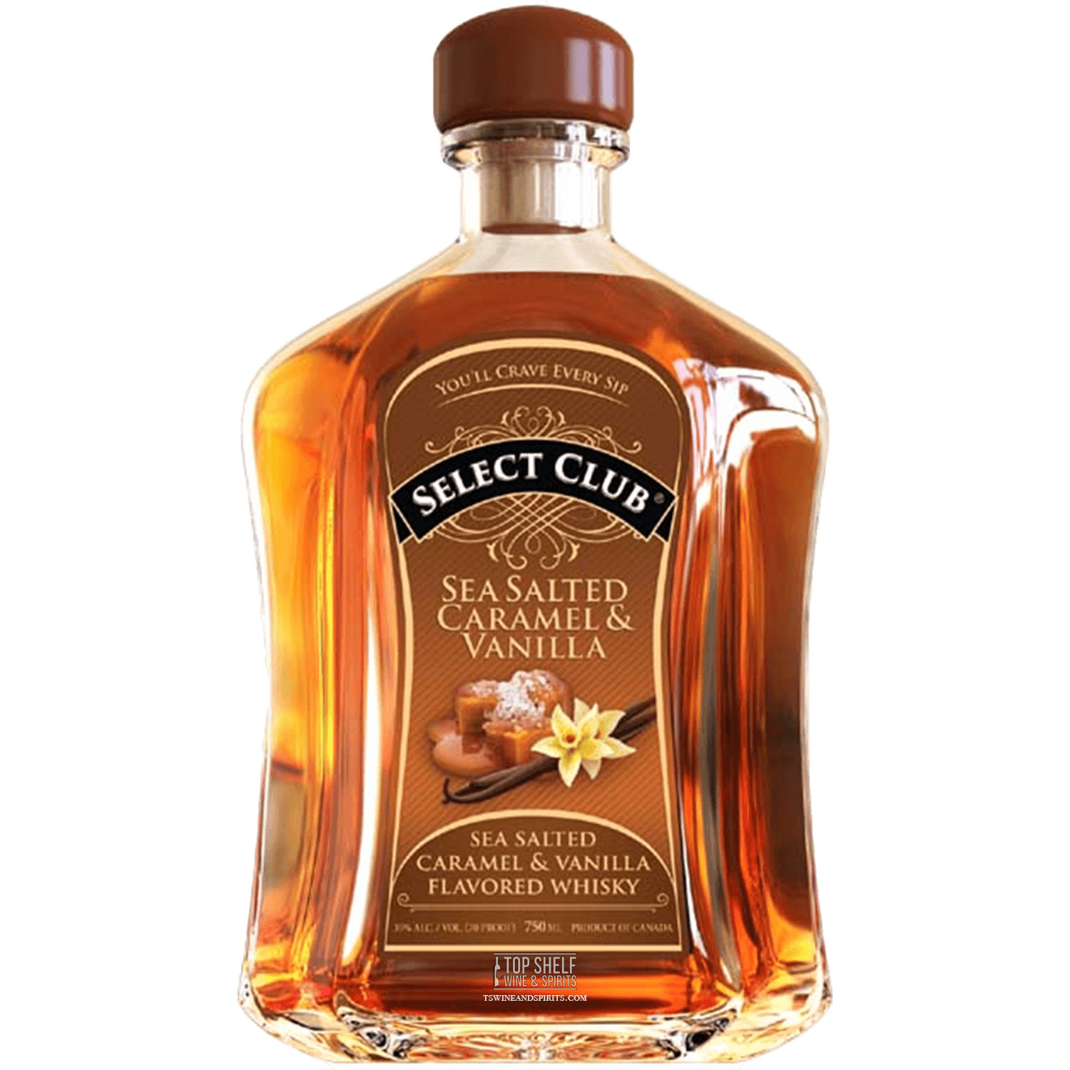SELECT CLUB SEA SALTED CARAMEL LIQUEUR 750 ML
