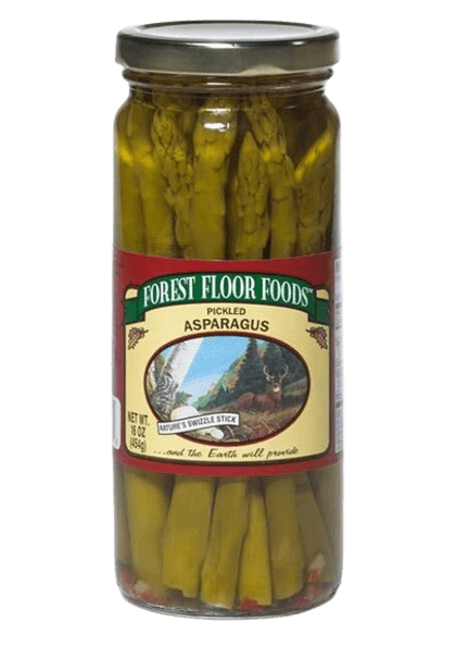 FOREST FLOOR FOODS PICKLED ASPARAGUS 16 OZ