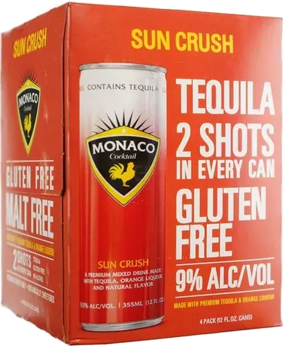 MONACO SUN CRUSH 4 PACK 12 OZ