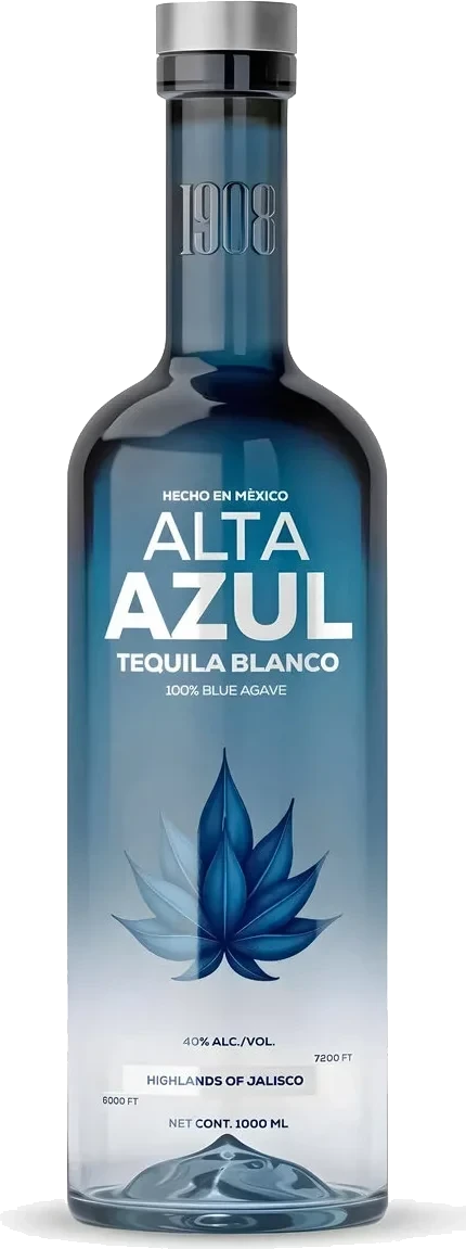ALTA AZUL BLANCO TEQUILA  375 ML