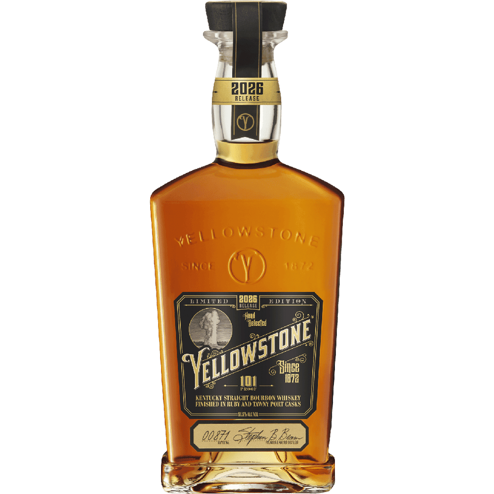 YELLOWSTONE BOURBON WHISKEY  2026 EDITION  750 ML