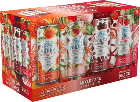 COASTAL COCKTAILS MIXED 8 PACK 12 OZ