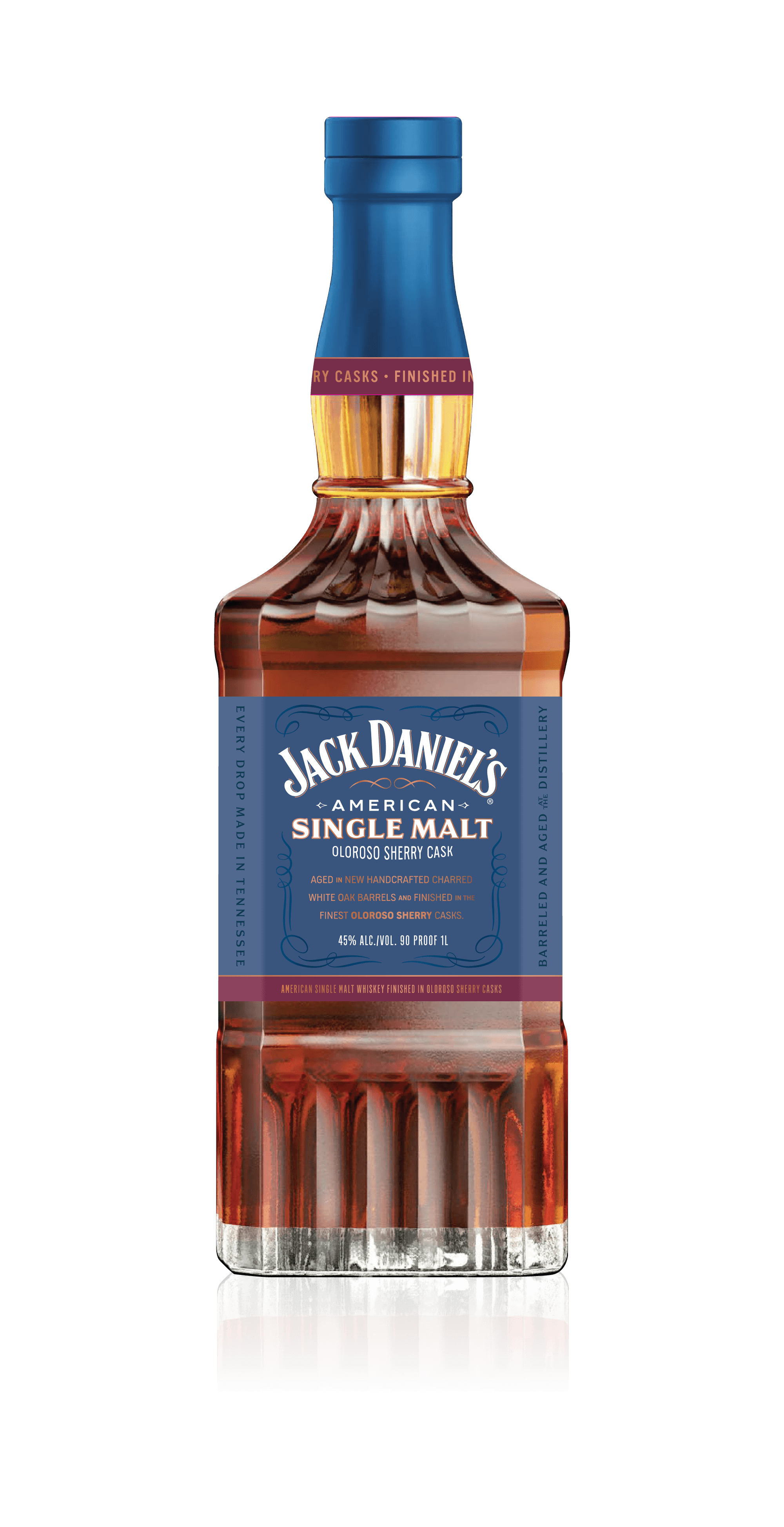 JACK DANIEL'S AMERICAN SINGLE MALT WHISKEY  1 L