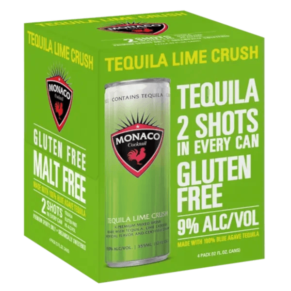 MONACO LIME CRUSH 4 PACK 12 OZ