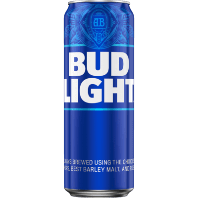 BUD LIGHT 25 OZ CANS