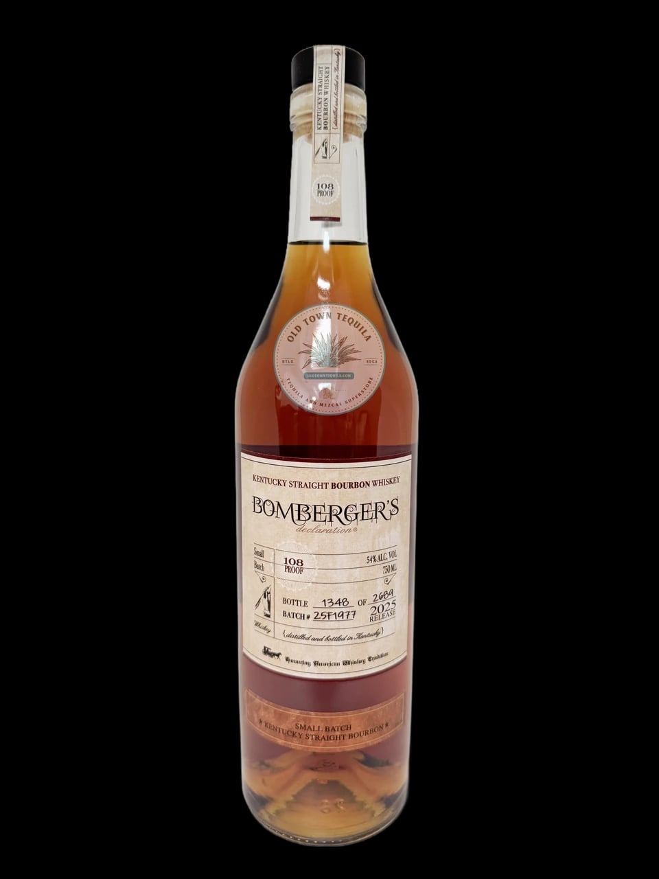 BOMBERGERS SMALL BATCH KENTUCKY STRAIGHT BOURBON  750 ML