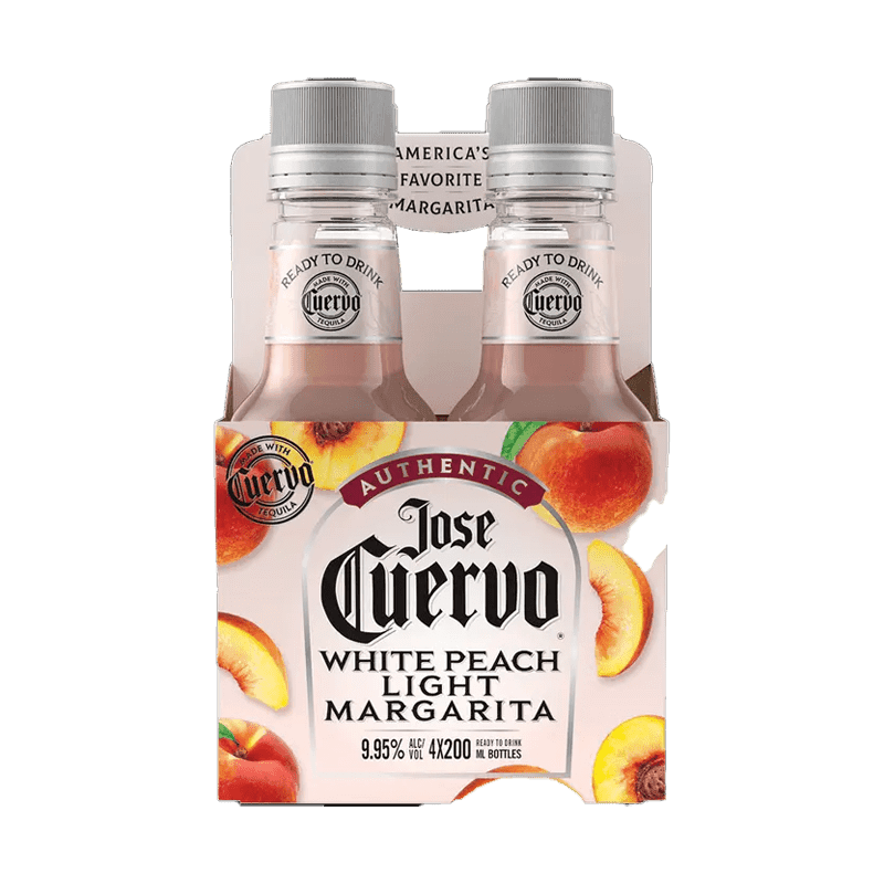 JOSE CUERVO AUTHENTIC MARGARITA WHITE PEACH LIGHT 200 ML