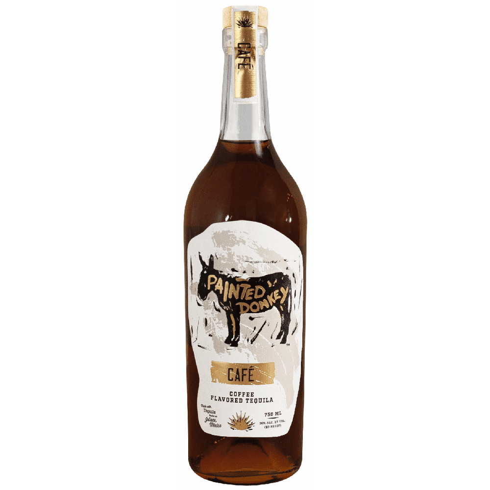 PAINTED DONKEY COFEFE FLAVORED TEQUILA 750 ML