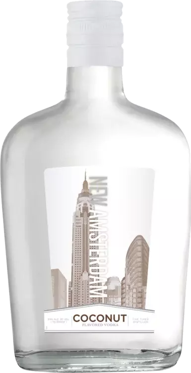 NEW AMSTERDAM VODKA COCONUT FLAVORED 375 ML