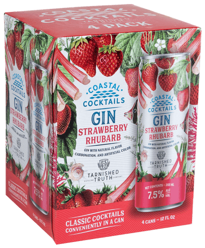 COASTAL COCKTAILS GIN BLACKBERRY BRAMBLE 12 OZ 4 PACK