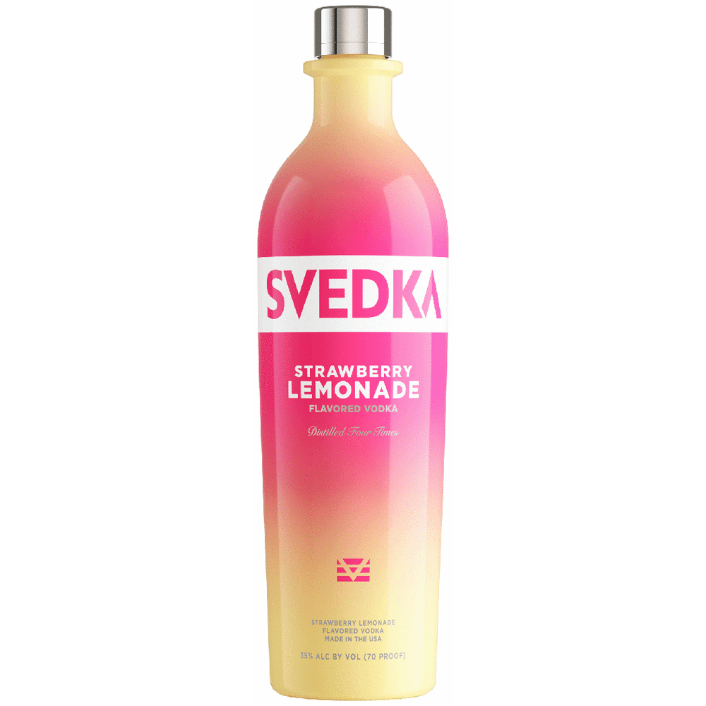 SVEDKA VODKA STRAWBERRY LEMONADE FLAVORED 750 ML