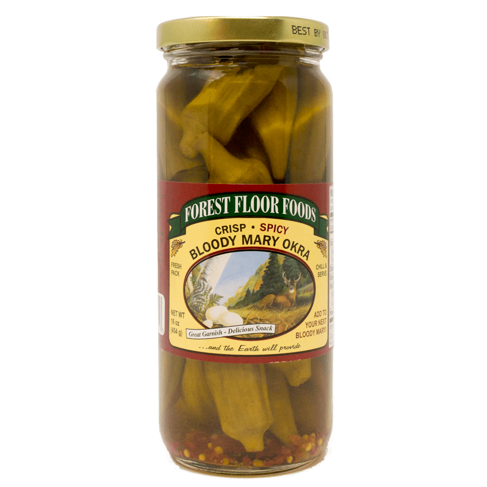 FOREST FLOOR FOODS BLOODY MARY OKRA 16 OZ